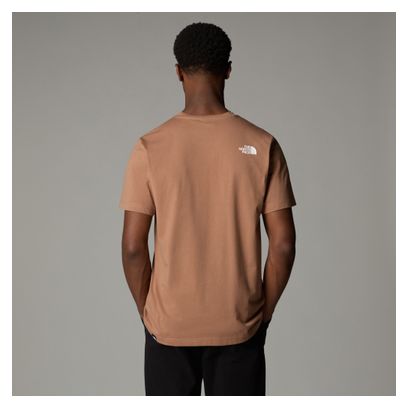 T-Shirt Man Man The North Face Easy Brown