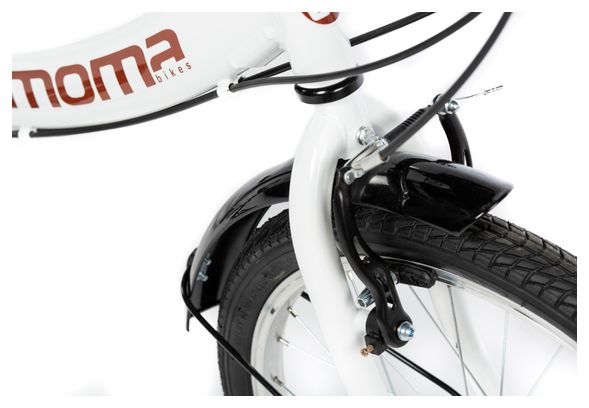 Vélo Pliant Moma First Class 20'' Shimano 6V Blanc