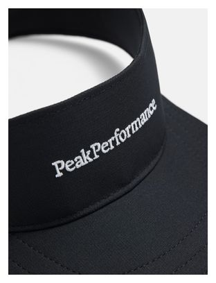 Visiera Peak Performance nera