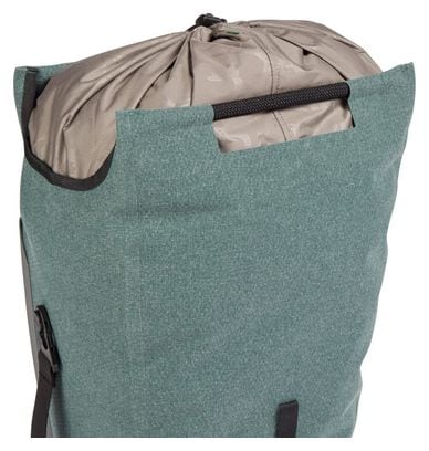 Pair of Vaude ReCycle Back Rear Panniers Dusty Forest Green