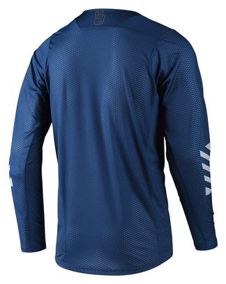 Maillot Manches Longues Troy Lee Designs Skyline Air Channel Dark Slate Bleu