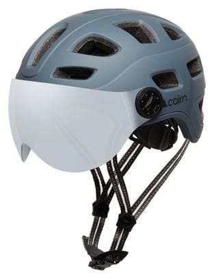 Helmet Cairn Quartz Visor LED USB Matte Gray