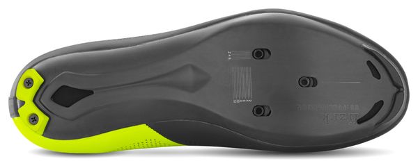 Scarpe da bici da corsa Aria Fizik R3 Nero Giallo