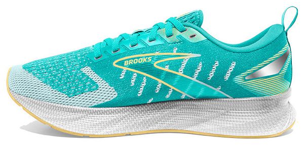 Chaussures de Running Femme Brooks Levitate 6 Bleu Jaune