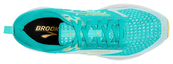 Brooks Levitate 6 Zapatillas Running Mujer Azul Amarillo