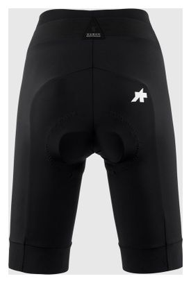 Korte fietsbroek zonder bandjes Assos Uma GT S11 Long Zwart Dames