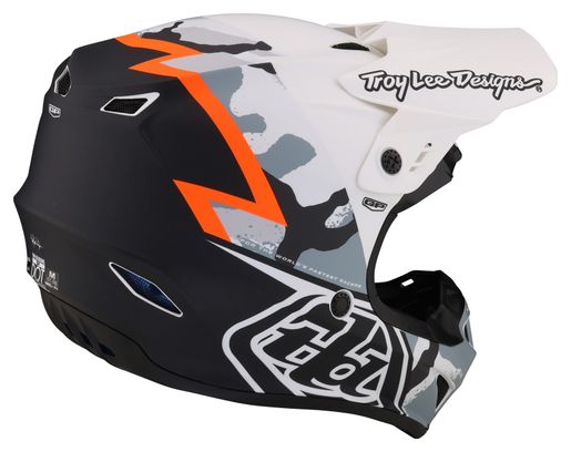 Troy Lee Designs GP Volt Camo/White full-face helmet