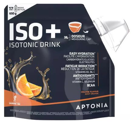 Aptonia Powder Iso + Energy Drink Orange 650g