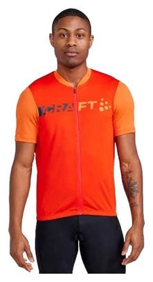 Craft Core Endur Orange short sleeve jersey
