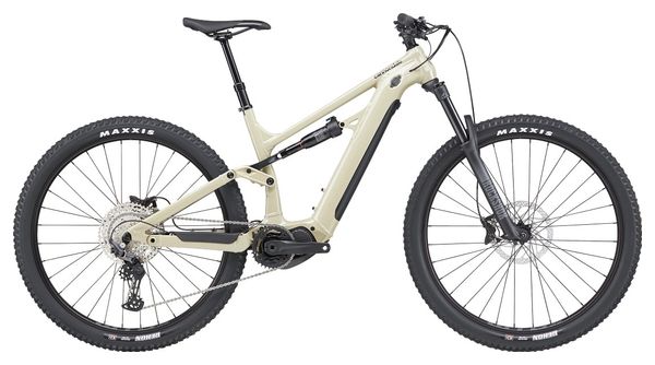 VTT Électrique Tout-Suspendu Cannondale Moterra Neo S2 Shimano Deore 12V 630 Wh 29'' Beige