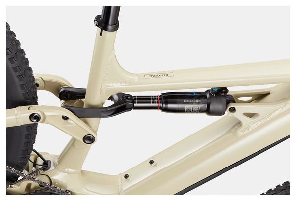 BTT Cannondale Moterra Neo S2 Suspensión total Shimano Deore12V 630 Wh 29'' Beige