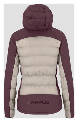 Giacca Karpos Lastei Active Plus Donna Bianco/Purple
