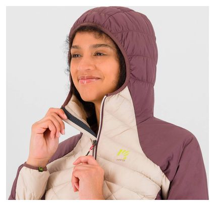 Giacca Karpos Lastei Active Plus Donna Bianco/Purple