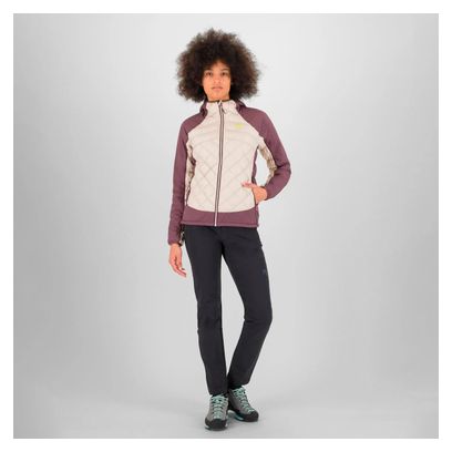 Giacca Karpos Lastei Active Plus Donna Bianco/Purple