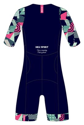 Tuta da triathlon Huub Her Spirit 2 blu da donna
