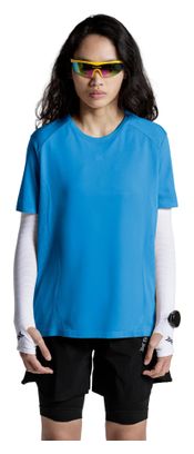 X-Bionic Xceed Run Discover Lauf-T-Shirt für Damen, blau