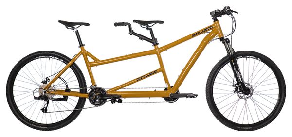 Refurbished Product - VTT Tandem Semi-Rigide Fluide MicroShift Mezzo 3x10V 29'' Jaune Sable 2023