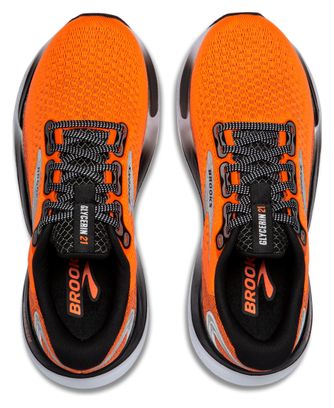 Brooks Glycerin 21 Running Shoes Orange/Black Men's