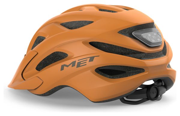 MET Crossover Helmet in Matte Orange