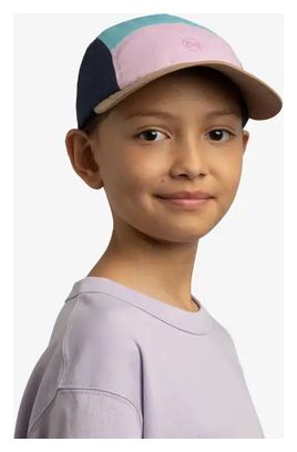 Buff Casquette 5 Panel Go Cap Marron Rose Bleu Enfant