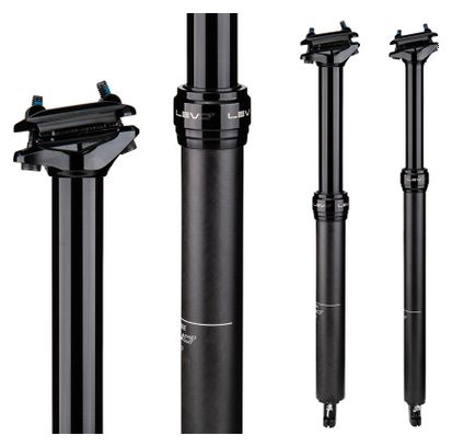 KS Kind Shock LEV CI Dropper Seatpost Internal Passage Black (Without Control)