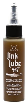 Lubrifiant Chaîne Peaty's LinkLube Bio Wet 60ml