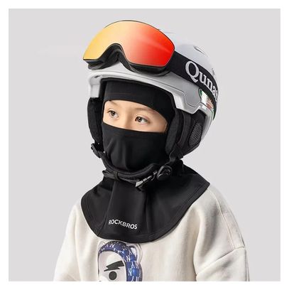 Cagoule et de Cyclisme d'Hiver pour Enfant Balaclava noir