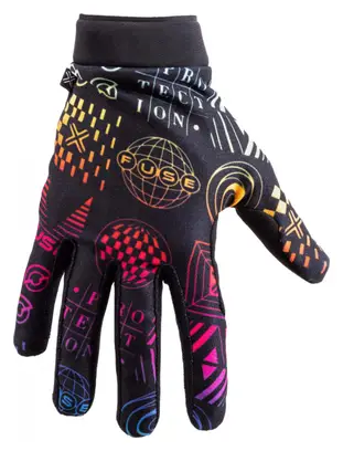 Omega Multicolor / Black Long Gloves