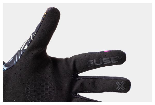 Omega Multicolor / Black Long Gloves