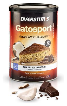 Gâteau Energétique Overstims Gatosport Noix de coco - chocolat 400g