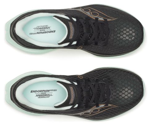 Chaussures Running Saucony Endorphin Speed 5 Noir/Turquoise Femme