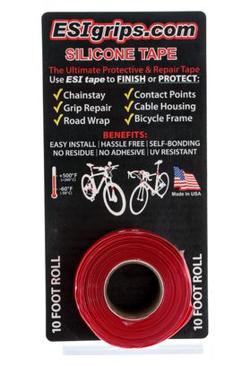 Protezione antirumore ESI SILICONE TAPE Rosso 3m