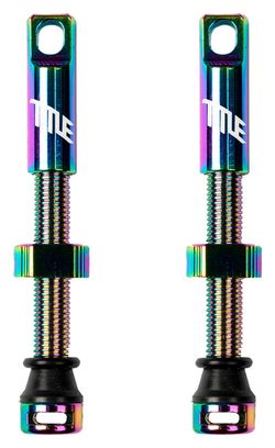 Pair of Title Presta Oil Slick Tubeless Valves