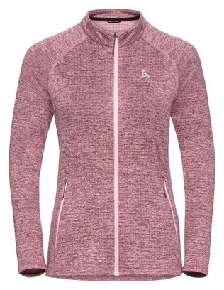 Odlo Fli Thermal Zipper Fleece Rosa Damen
