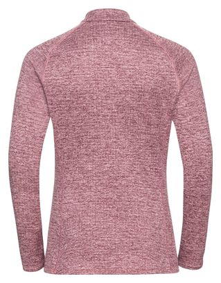 Odlo Fli Thermal Zipper Fleece Rosa Damen