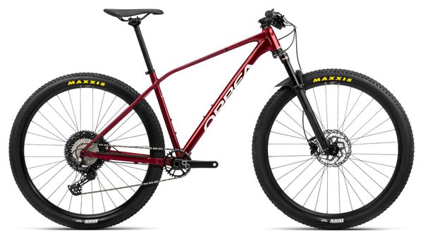 Orbea Alma H30 MTB rígida Shimano Deore 12S 29'' Rojo oscuro metalizado 2023