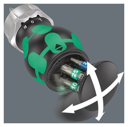 Wera-Tournevis porte-embouts  acier inoxydable-Bicycle Set 5