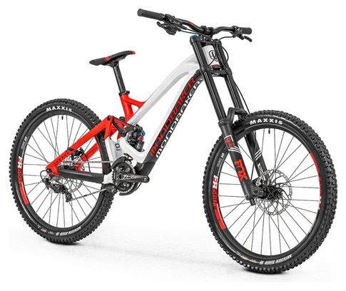 Bici All-Mountain 2019 Mondraker Summum Carbon Pro Shimano Zee 10s Bianco / Rosso