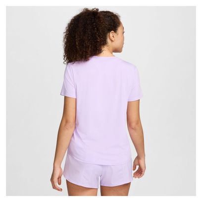 Maillot manches courtes Nike One Swoosh Violet Femme