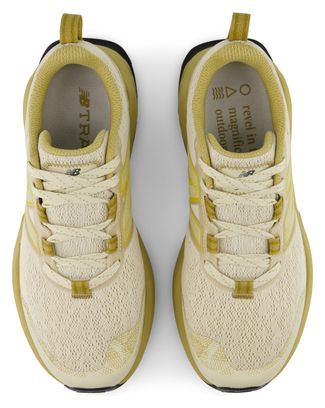 New Balance Garoé V2 Women's Trail Running Shoes, Beige/Yellow