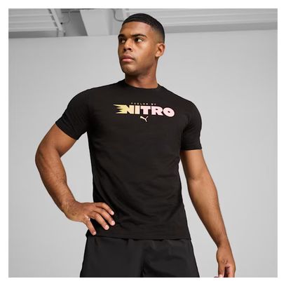 Puma Nitro Maglia a maniche corte Nero Uomo Alltricks