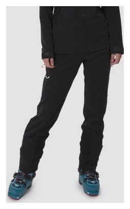 Pantaloni Softshell Salewa Sella da donna, nero