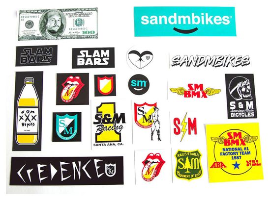 Sticker S and M Assorted Sticker Pack