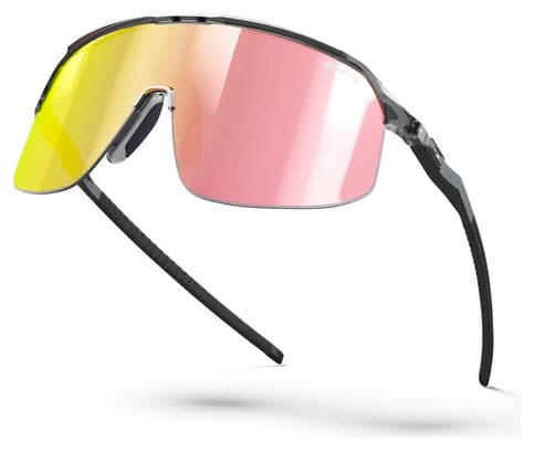 Lunettes Julbo Density Reactiv 1-3 LAF Noir Translucide Brillant / Gris