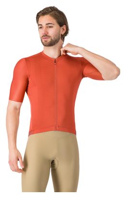 Maglia a maniche corte Castelli Espresso 2 arancione da uomo