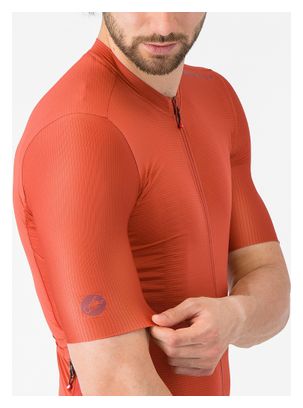 Maglia a maniche corte Castelli Espresso 2 arancione da uomo