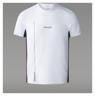 T-shirt Ayaq Molveno Stamina White da uomo <strong>
