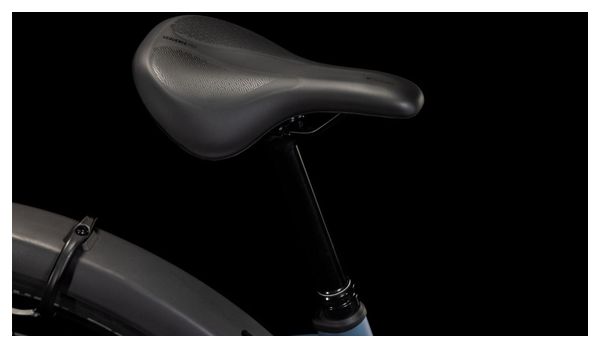 VTT Électrique Semi-Rigide Cube Reaction Hybrid Pro 600 Allroad Easy Entry Shimano Deore/Deore XT 12V 600 Wh 27.5'' Bleu Vert Smaragd 2025