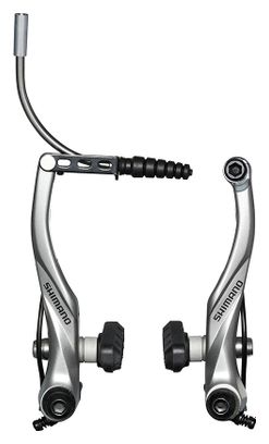 Pinza de freno trasera Shimano Alivio BR-T4000 Alivio plateada