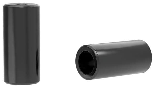 Elvedes Kit met 10 Shimano Super Compatible schakelkabels 240 mm + Kabeleinden Zwart